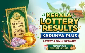 kerala lottery results karunya plus at King Lottery featured image